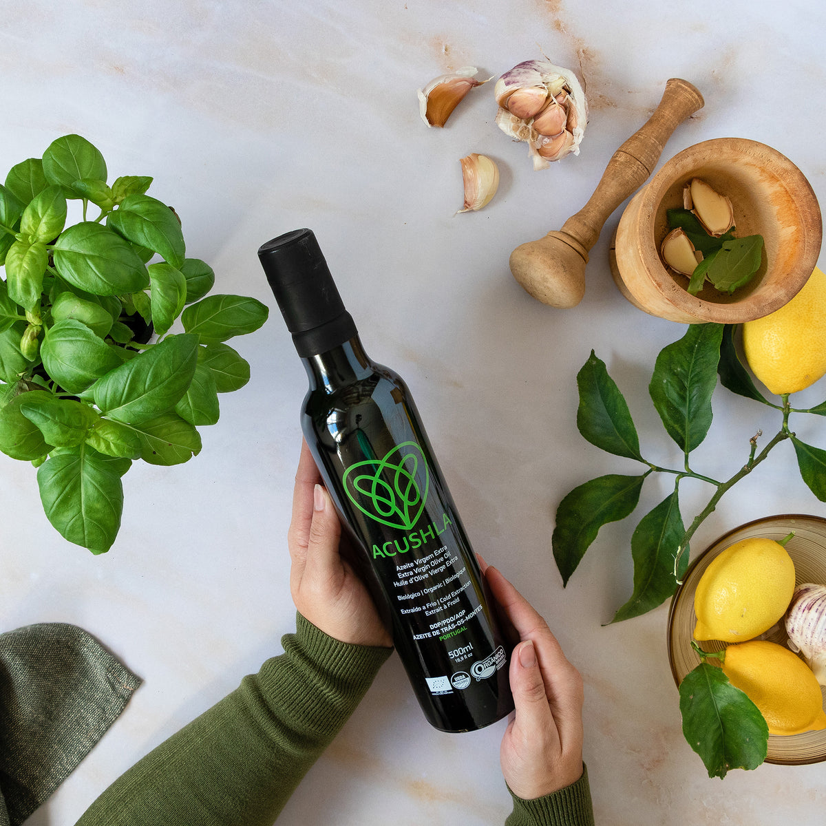 Acushla Organic DOP Trás-os-Montes Extra Virgin Olive Oil 16.9 fl
