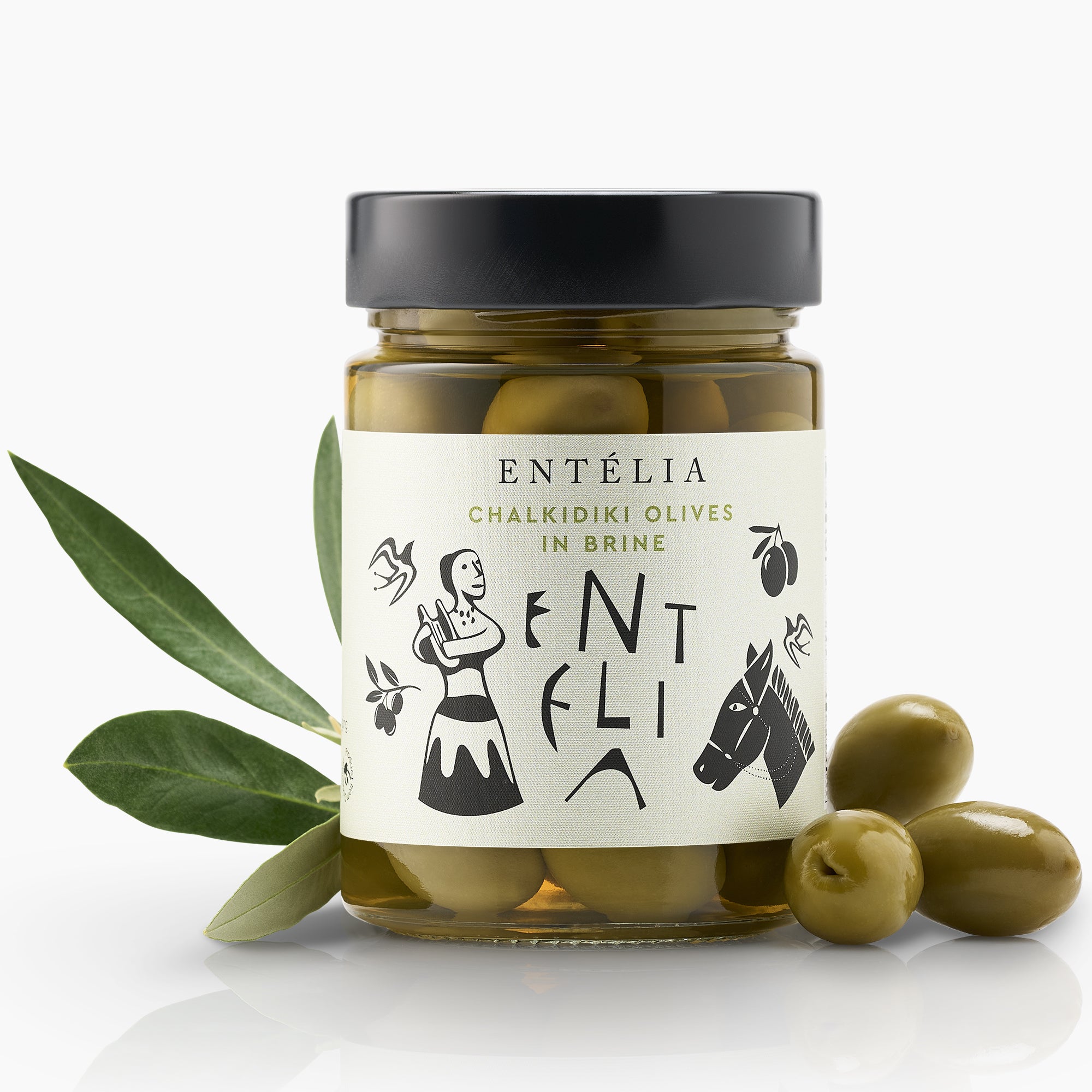 Entelia Chalkidiki Olives in Brine
