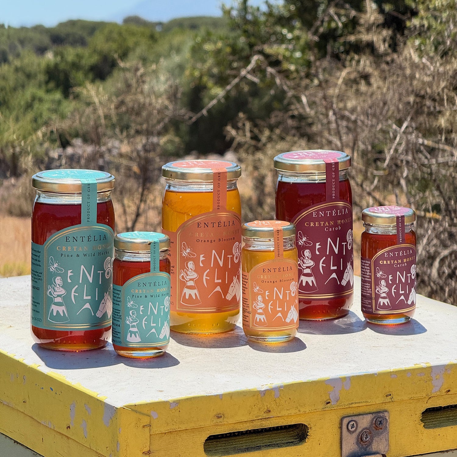 Entelia Carob Cretan Honey