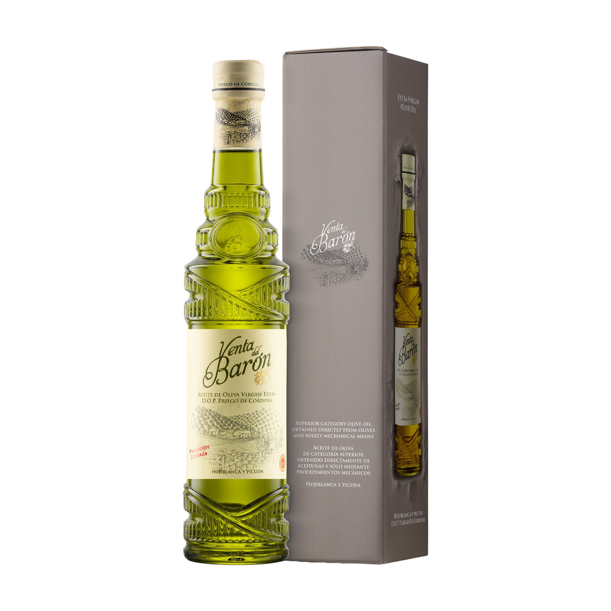 Venta del Baron PDO Priego de Cordoba Extra Virgin Olive Oil 16.9