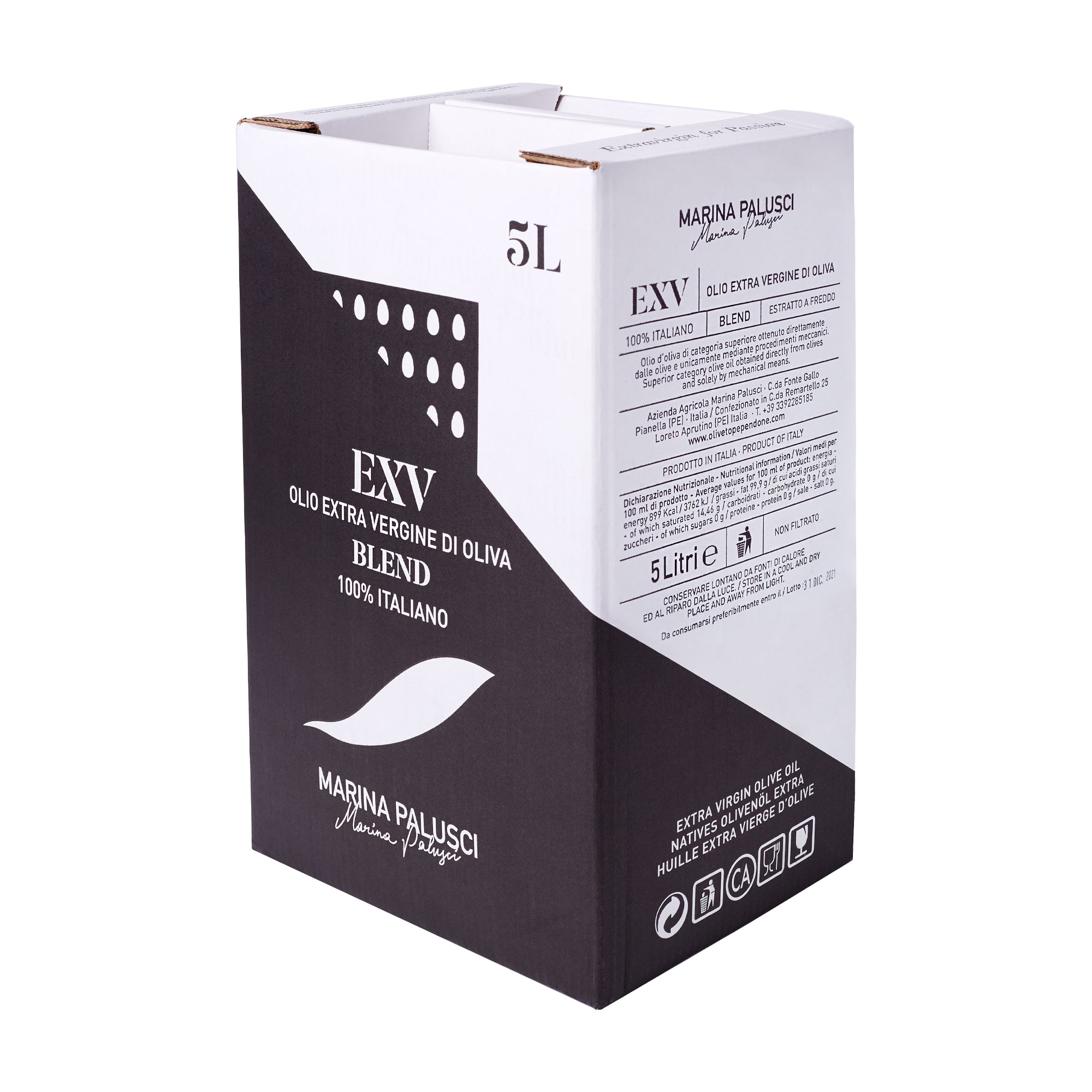 Marina Palusci L'Extravergine 5L Bag-in-Box