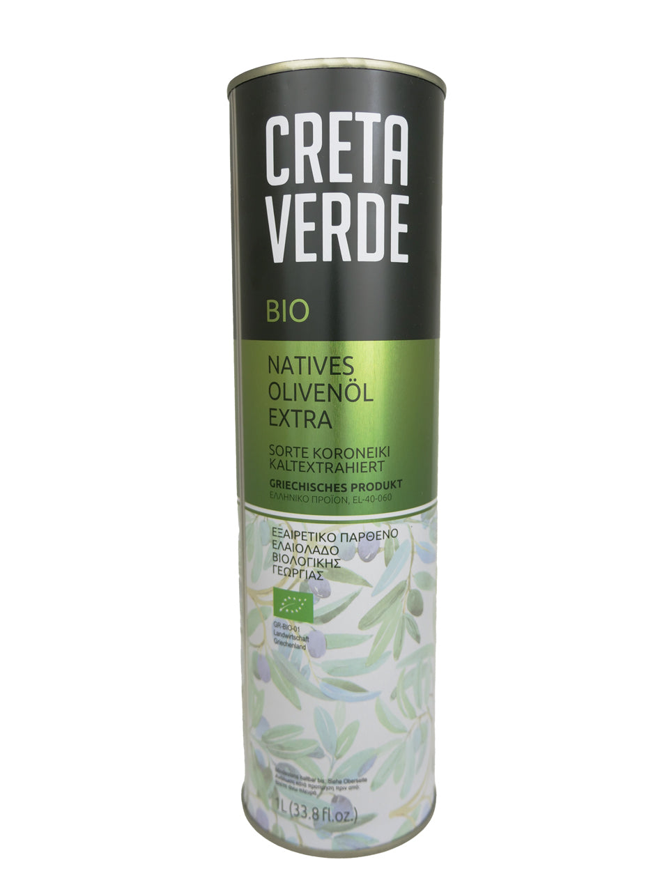 Creta Verde Organic 1L Tin