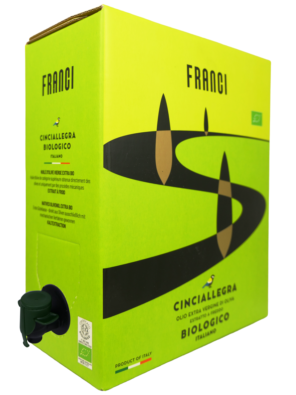Franci Bio Organic 3L Bag-in-Box