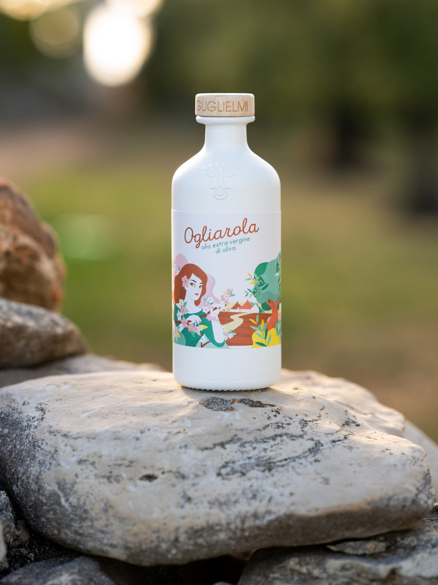Guglielmi Le Monocultivar Ogliarola Extra Virgin Olive Oil 16.9 fl