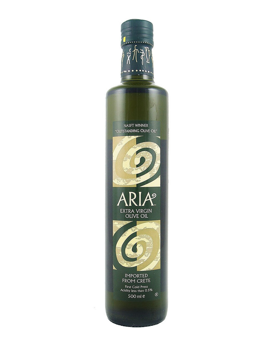 Aria Greek Extra Virgin Olive Oil 16.9 fl oz (500ml) Olive Oil Lovers