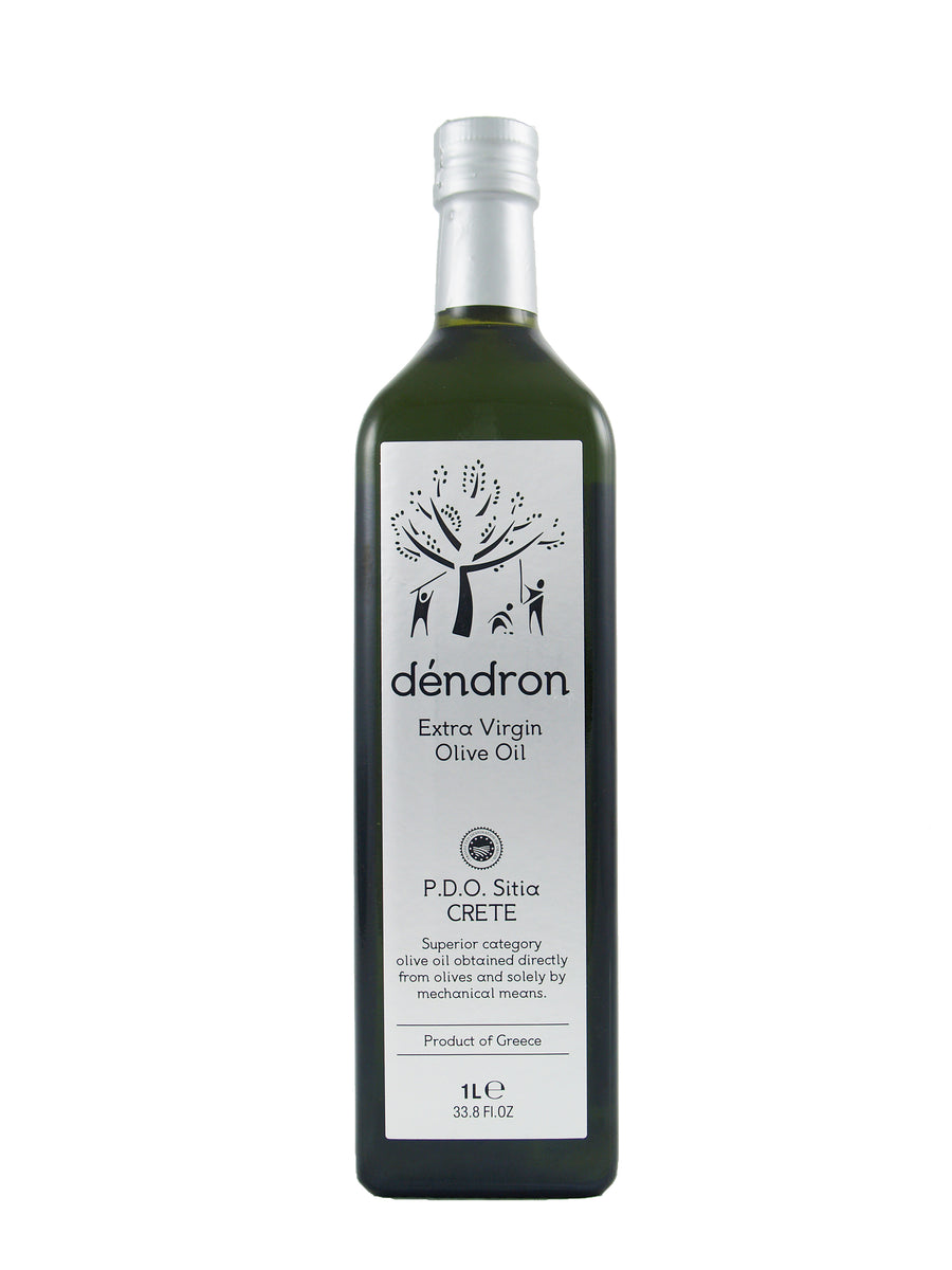 Dendron PDO Sitia Extra Virgin Olive Oil 33.8 fl oz (1 Liter) Olive