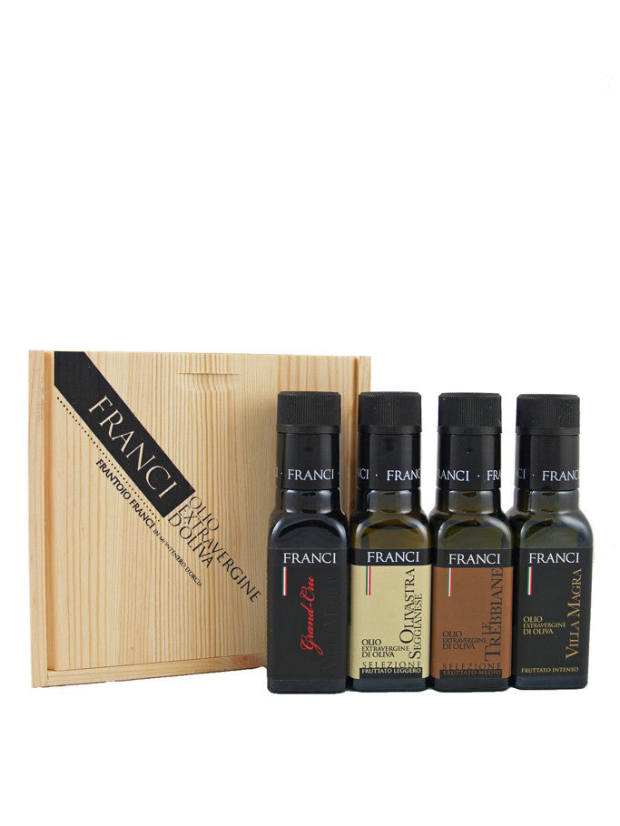 Frantoio Franci Wooden Box Gift Set