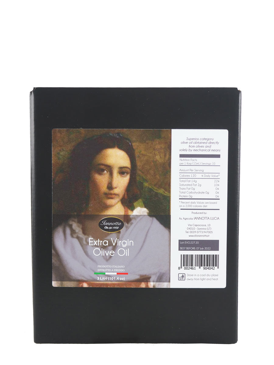 Iannotta Extra Virgin Olive Oil 3L Bag-in-Box