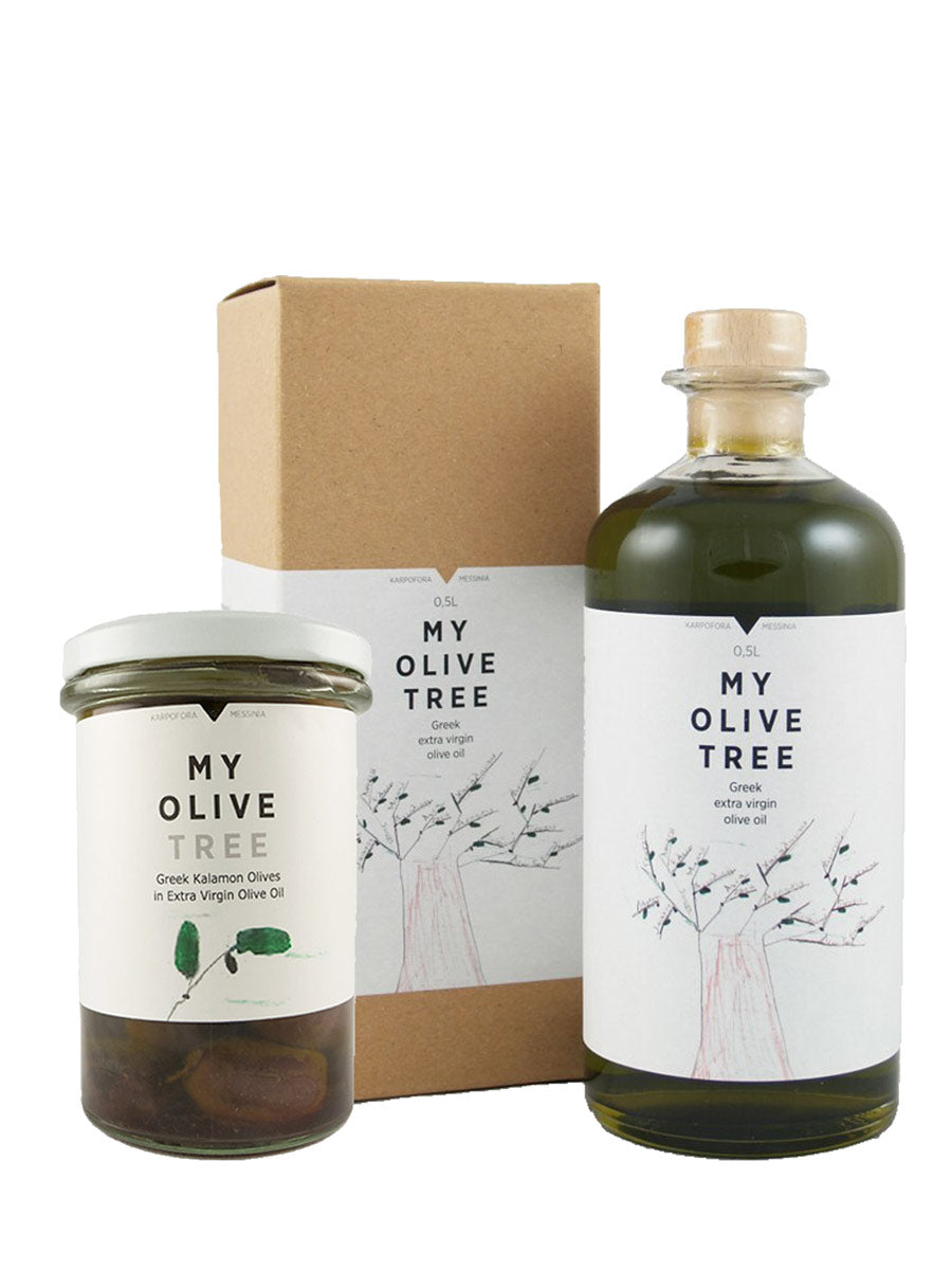 My Olive Tree Olives & EVOO Set Package Deal Olive Oil Lovers