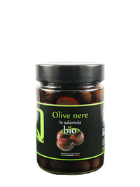 Quattrociocchi Organic Black Itrana Olives