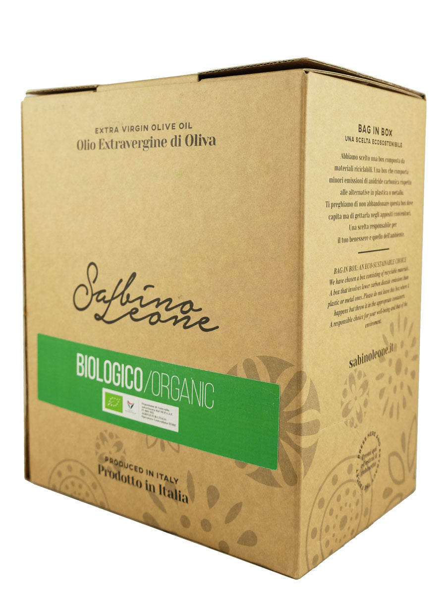 Sabino Leone Biologico Organic 5L Bag in Box