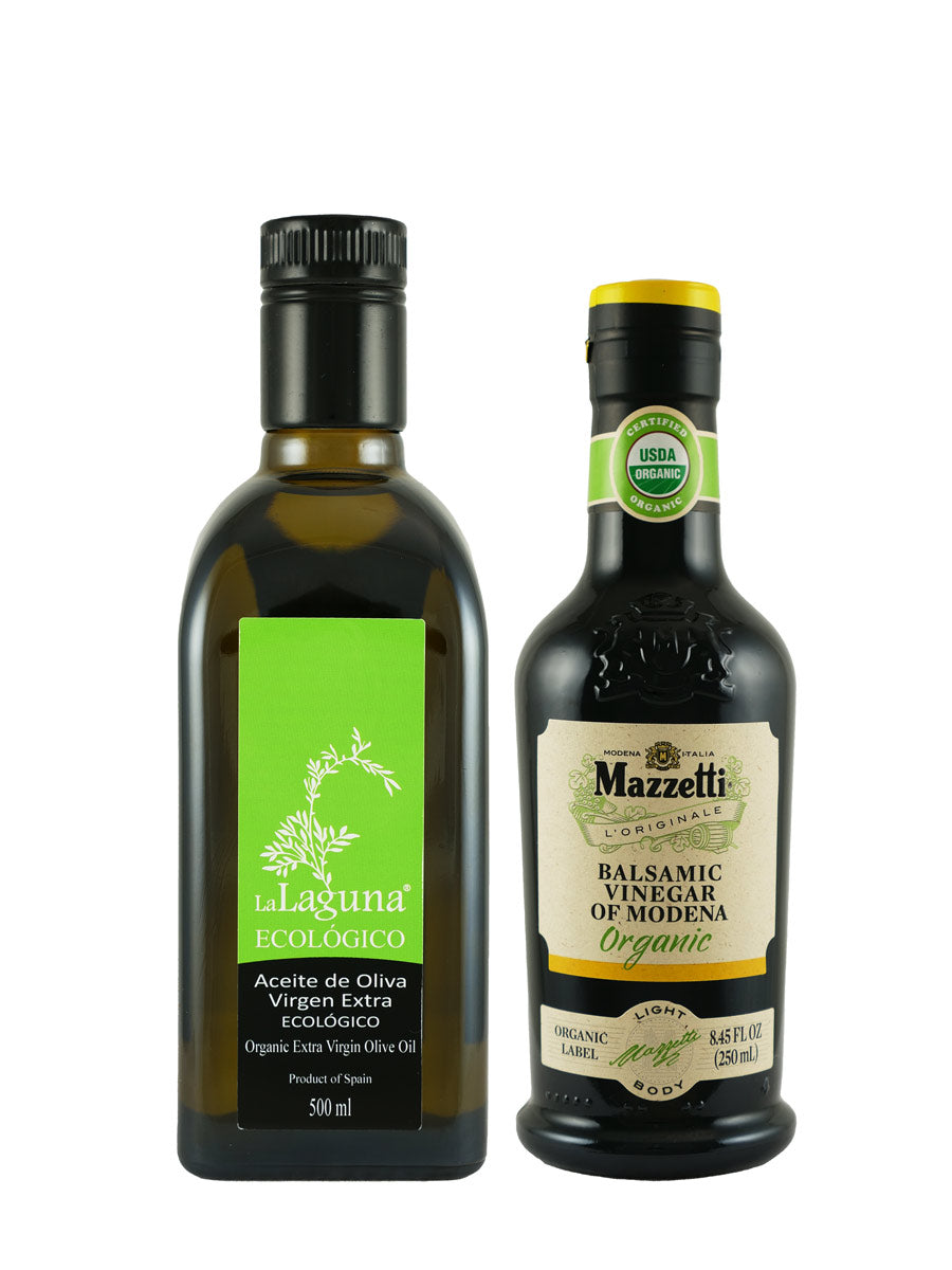 OOL Organic Olive Oil & Vinegar Set