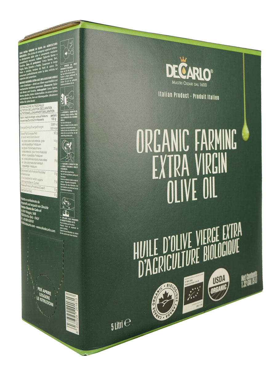 De Carlo Il Biologico 5L Bag-in-Box