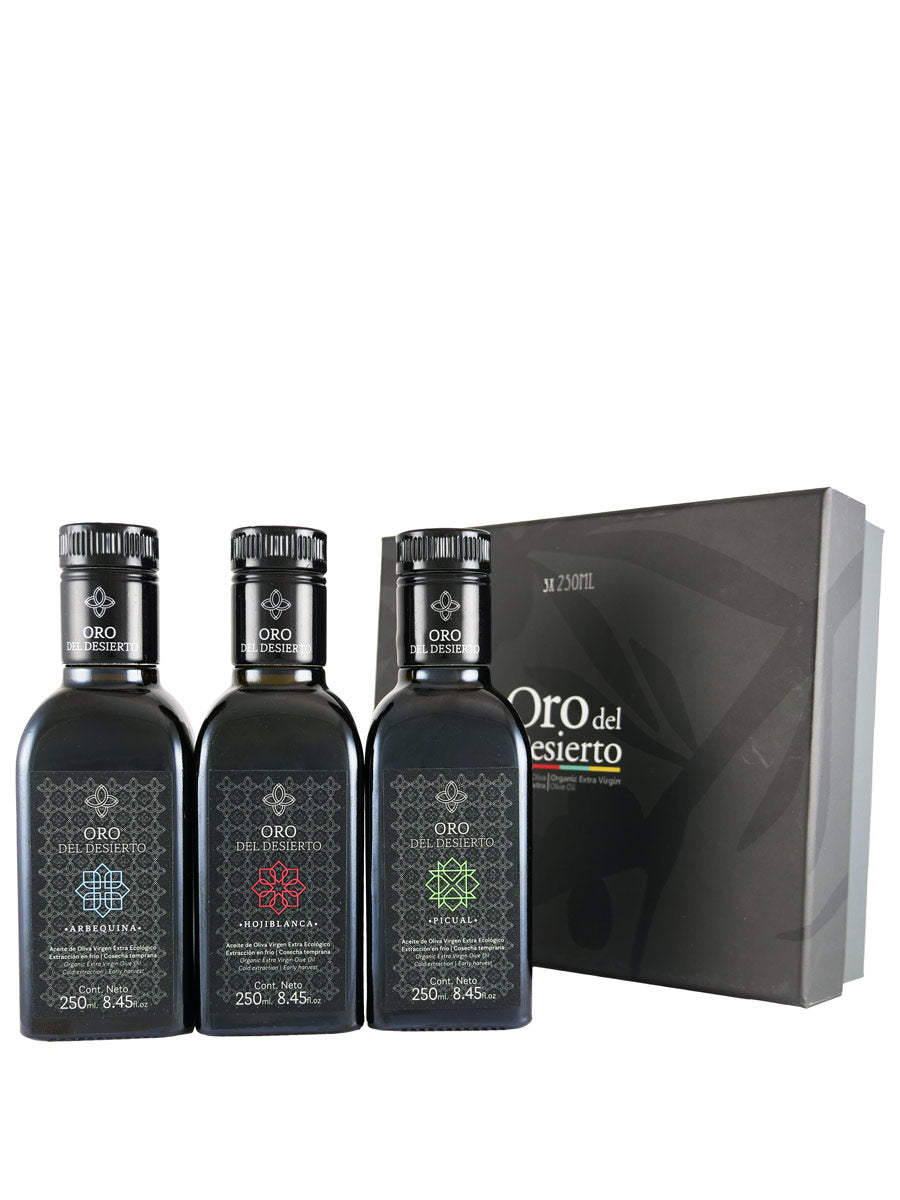 Oro del Desierto Organic Monocultivar Gift Set