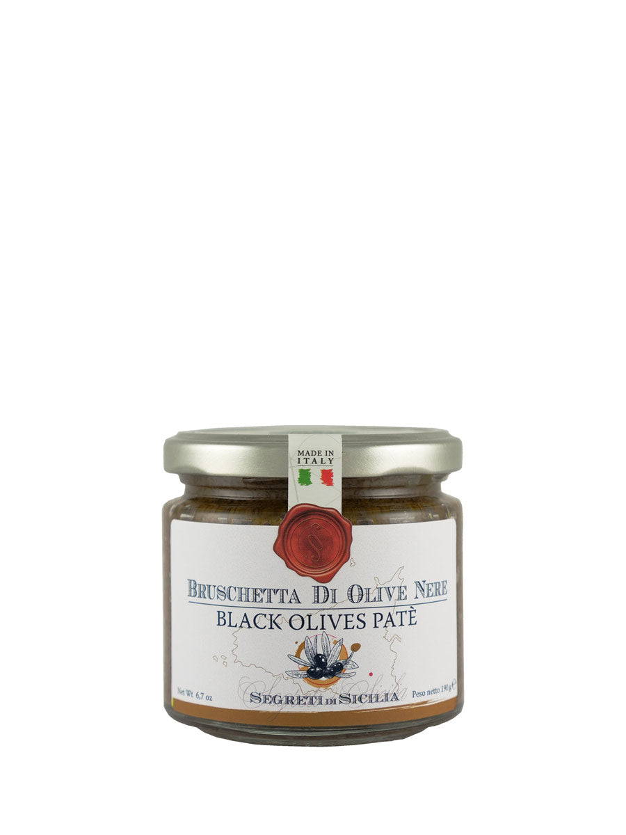 Frantoi Cutrera Tonda Iblea Black Olive Pate