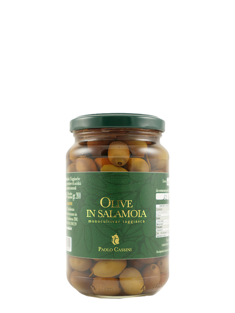 Paolo Cassini Taggiasca Olives in Brine