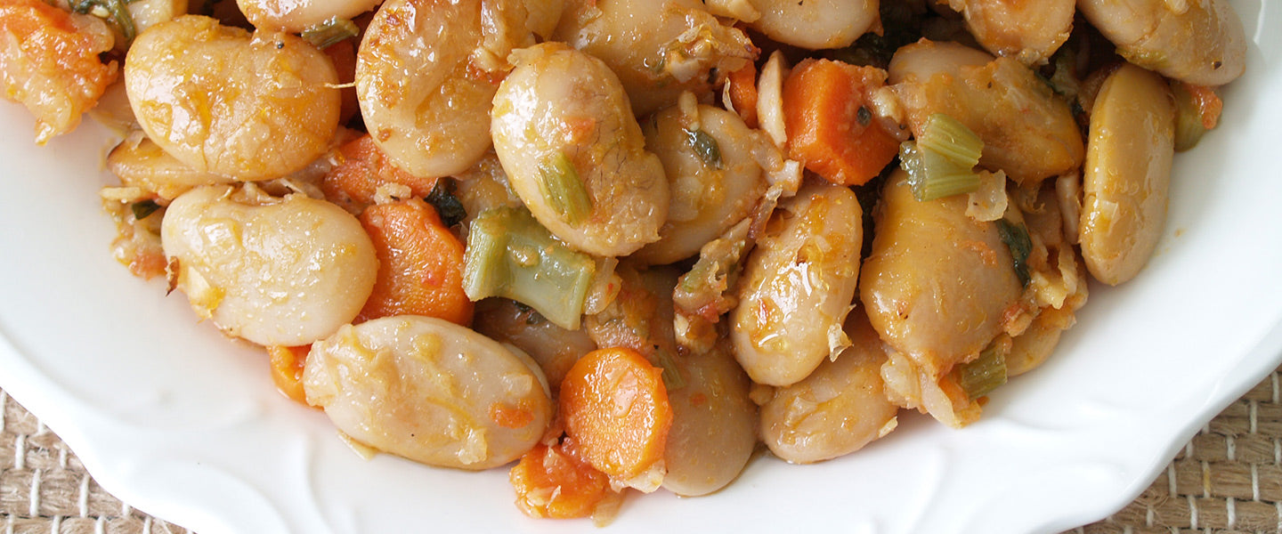 Greek Baked Giant Beans "Gigantes" Recipe