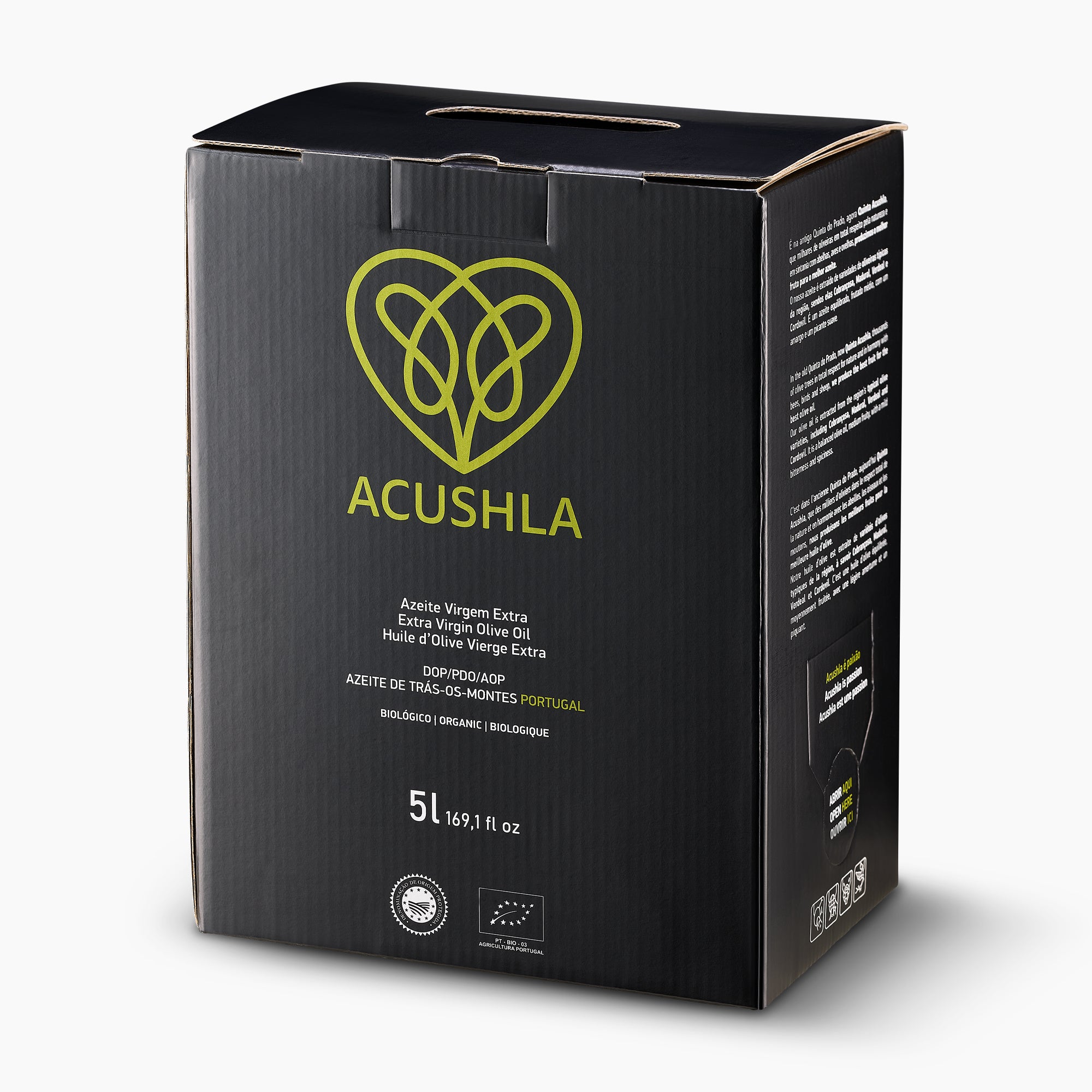 Acushla Organic DOP Trás-os-Montes 5L Bag in Box
