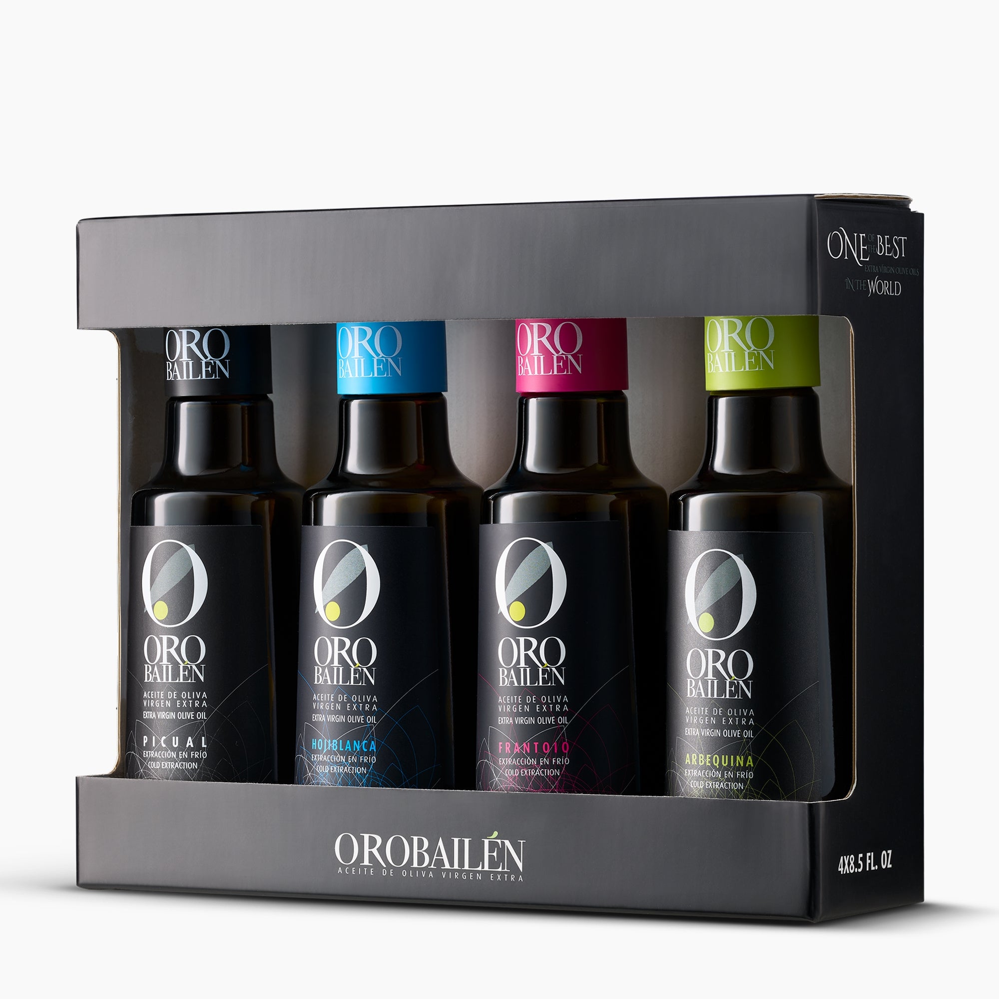 Oro Bailen Monocultivar Gift Set - Four Premium Spanish Extra