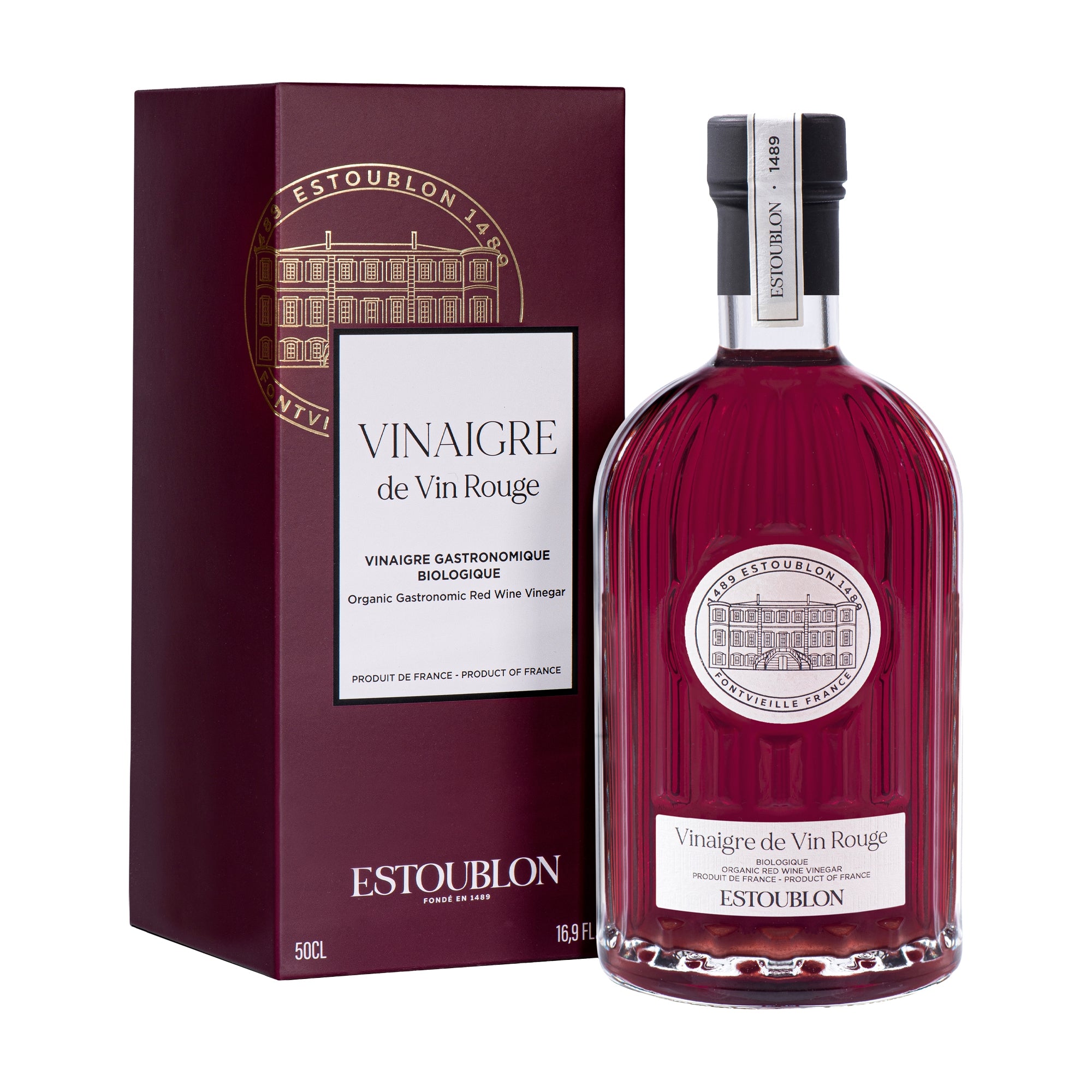 Estoublon Organic Red Wine Vinegar w/ Gift Box
