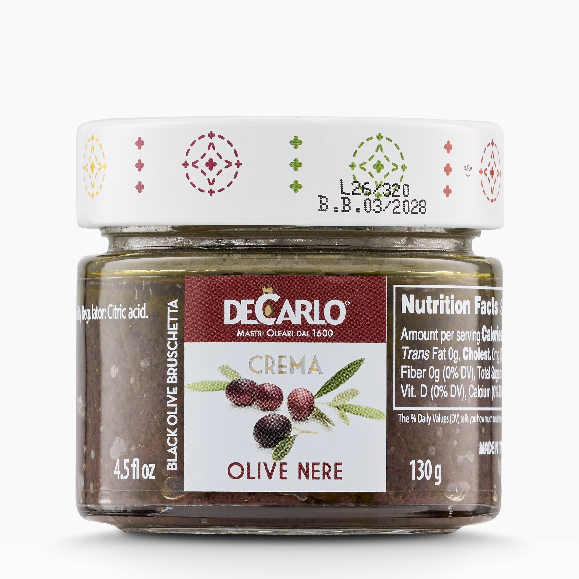 De Carlo Crema Bruschetta Spreads