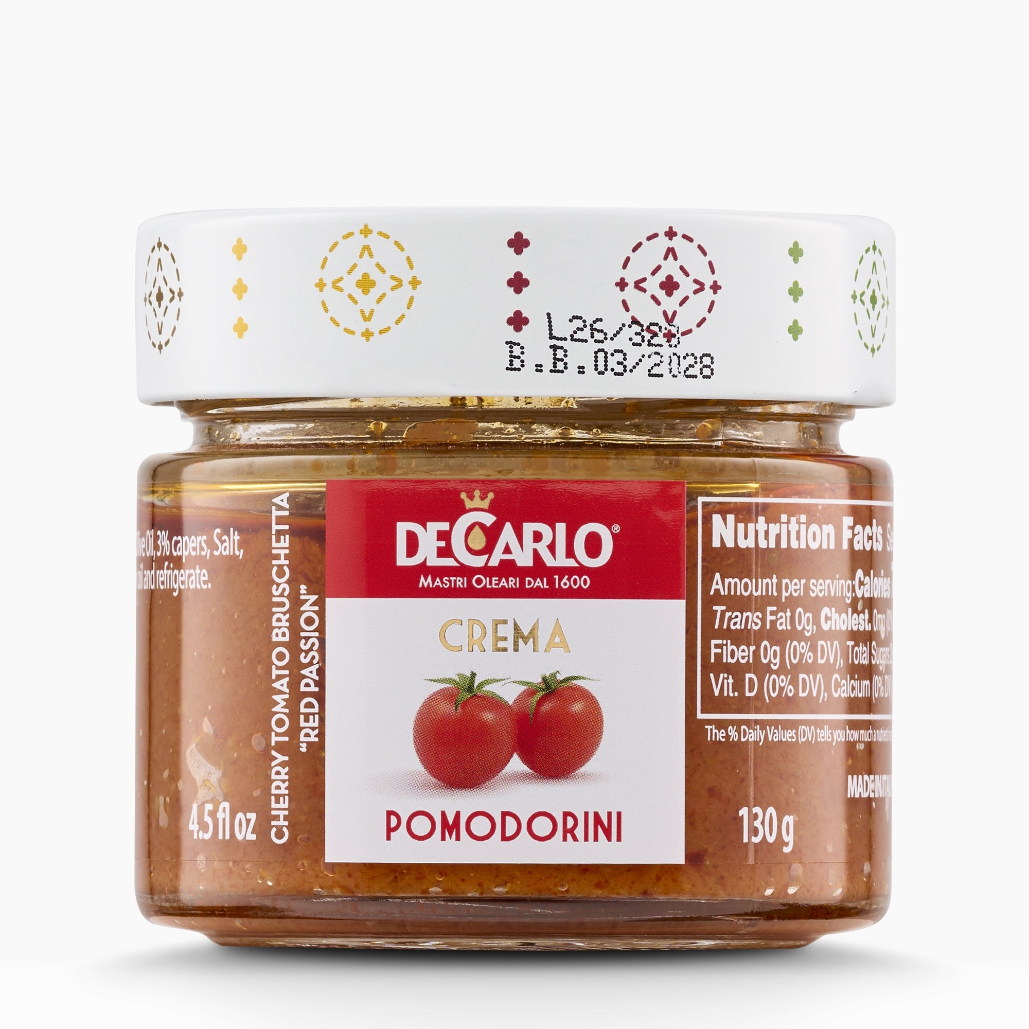 De Carlo Crema Bruschetta Spreads