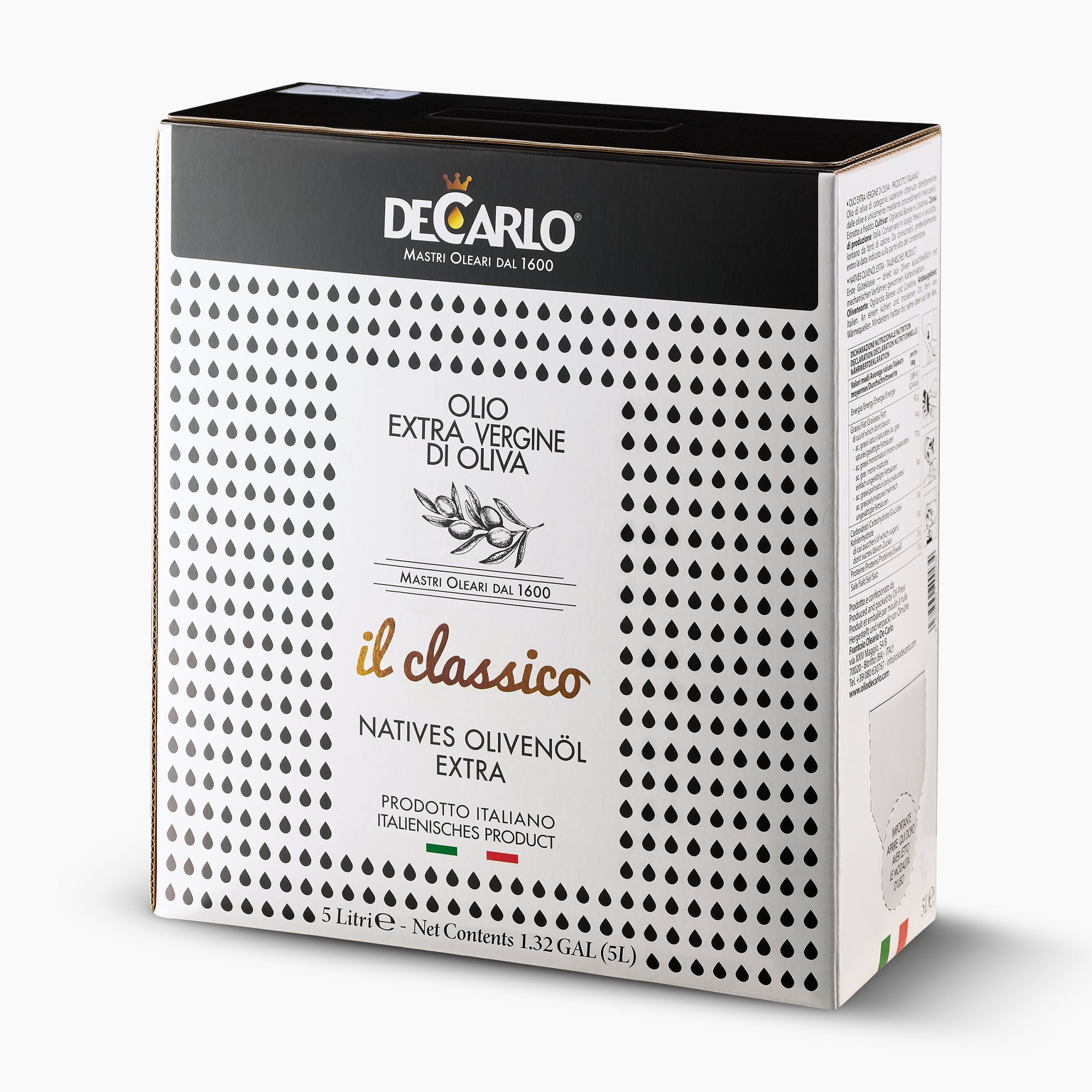 De Carlo Il Classico 5L Bag-in-Box