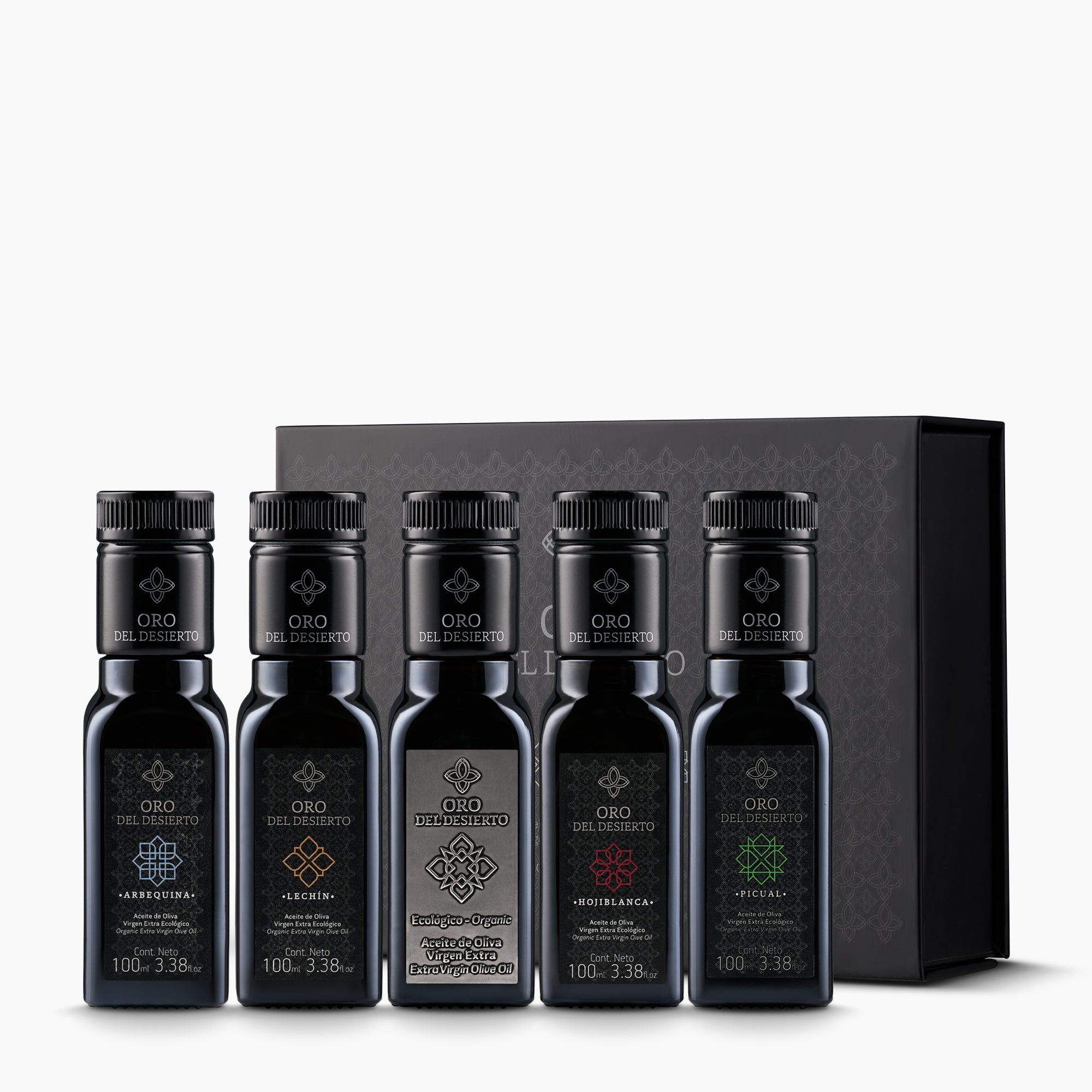 Oro del Desierto Deluxe Gift Set - Five Organic Spanish Extra