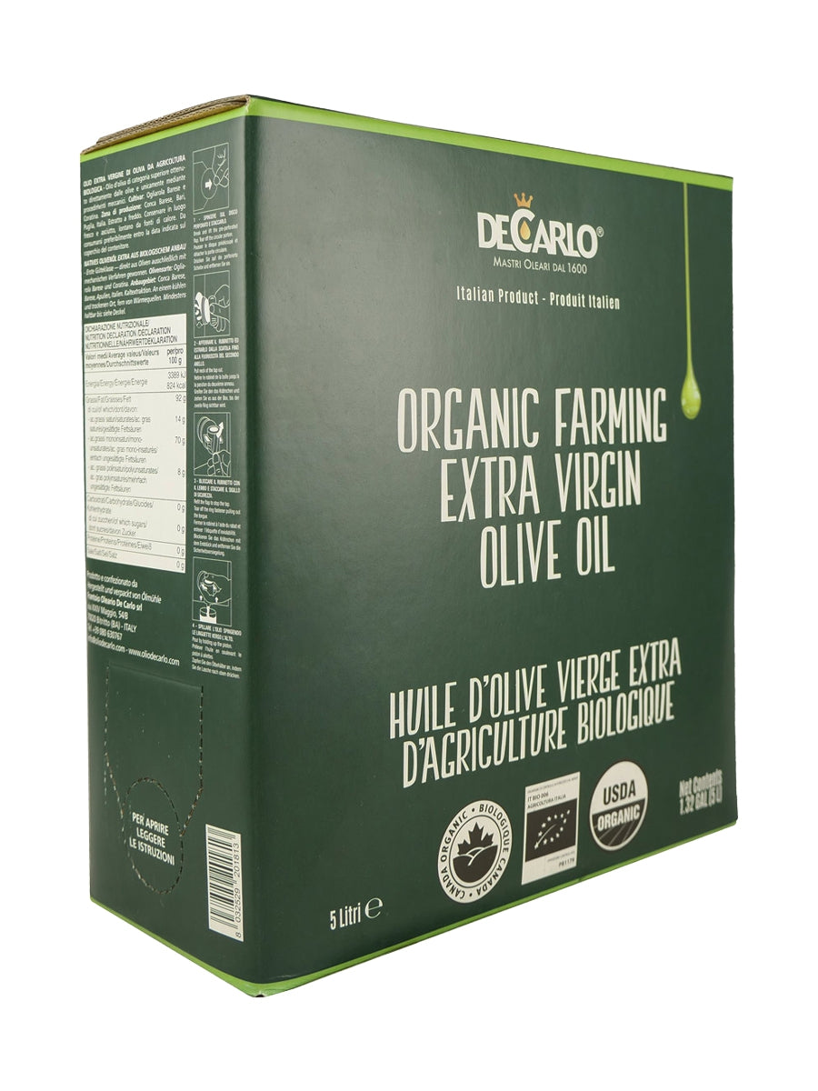 De Carlo Il Biologico 5L Bag-in-Box