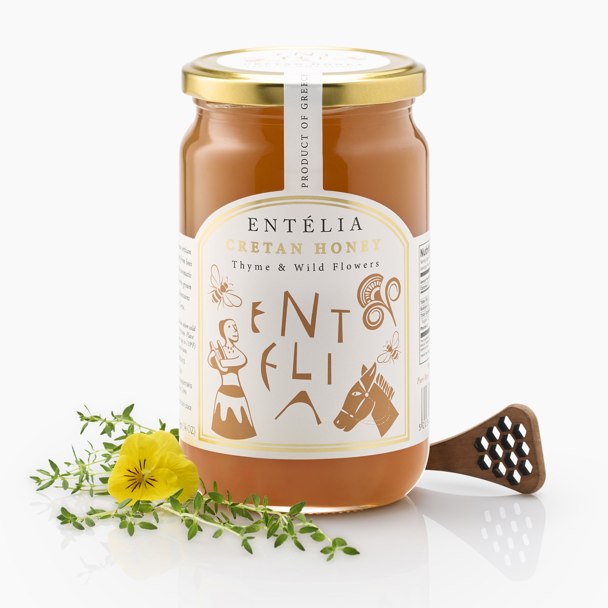 Entelia Thyme & Wild Flowers Cretan Honey XL