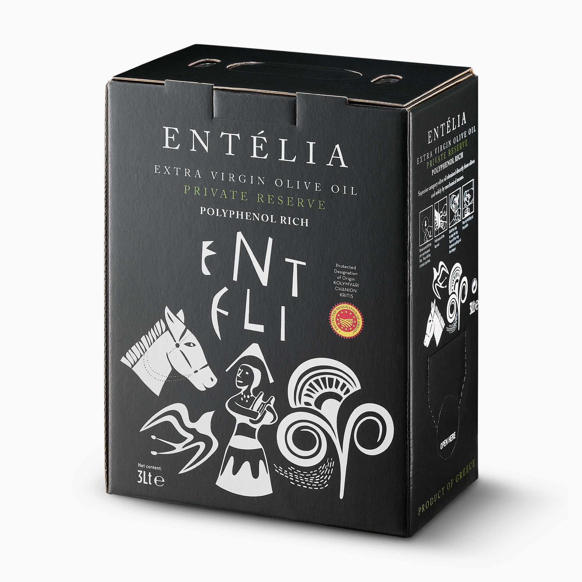 Entelia Private Reserve PDO Kolymvari 3L Bag-In-Box
