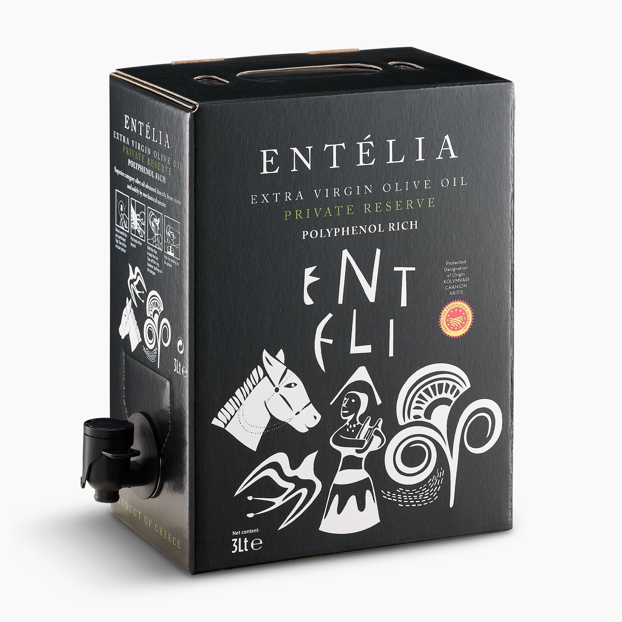Entelia Private Reserve 101 fl oz - High Polyphenol Greek Extra