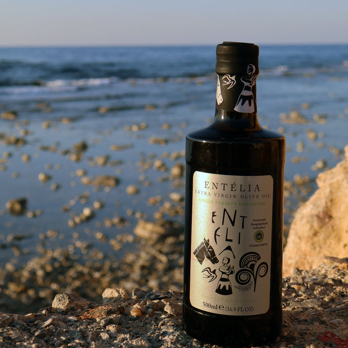 Entelia Everyday Cooking Greek Extra Virgin Olive Oil – 16.9 fl oz ...