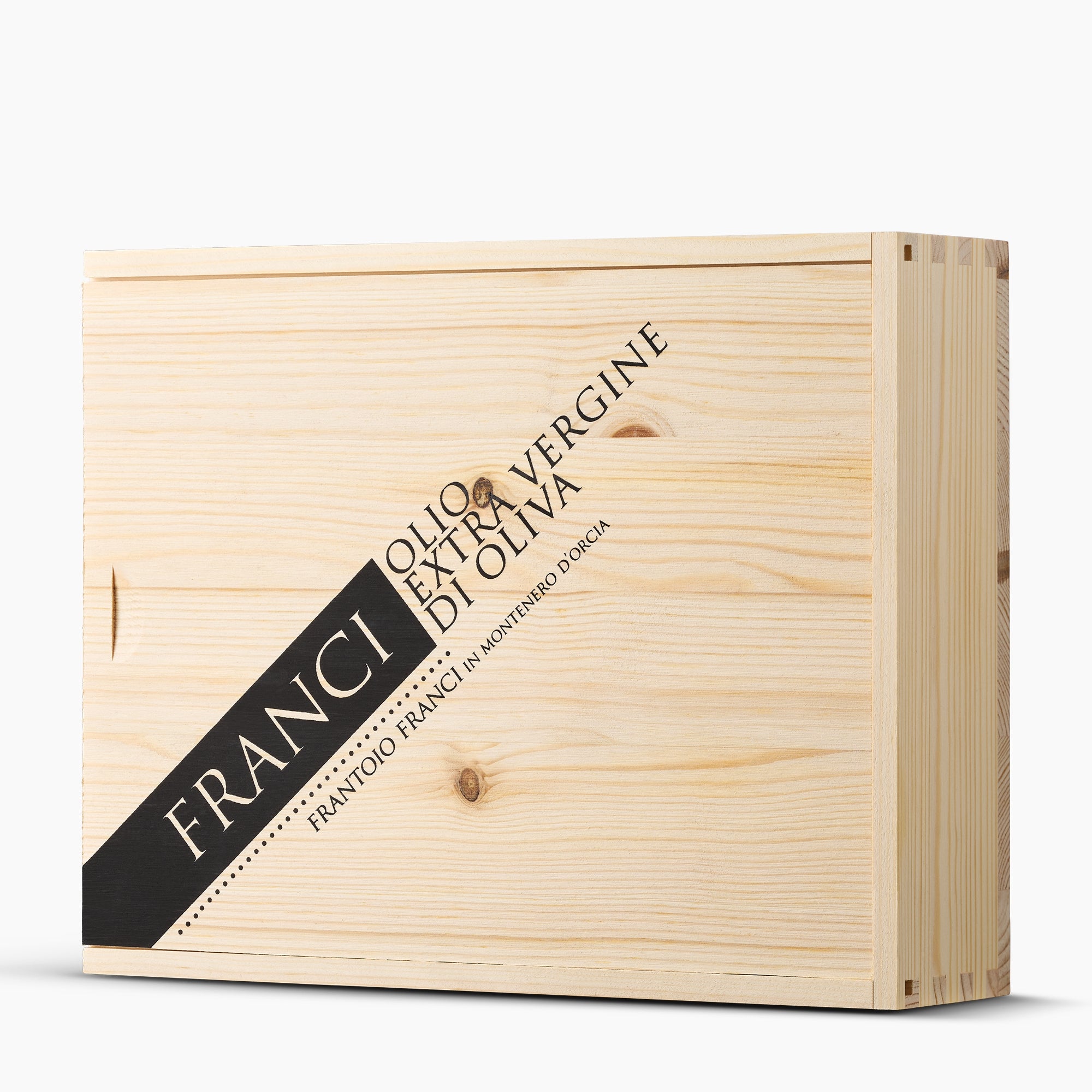 Frantoio Franci Large Wooden Box Gift Set