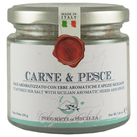Frantoi Cutrera Carne & Pesce Sicilian Sea Salt with Herbs & Spices