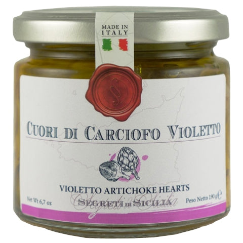 Frantoi Cutrera Violetto Artichoke Hearts
