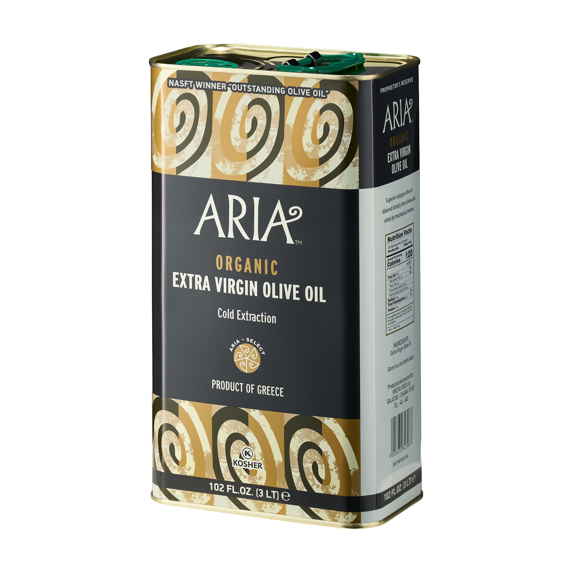 Aria Organic 3L Tin
