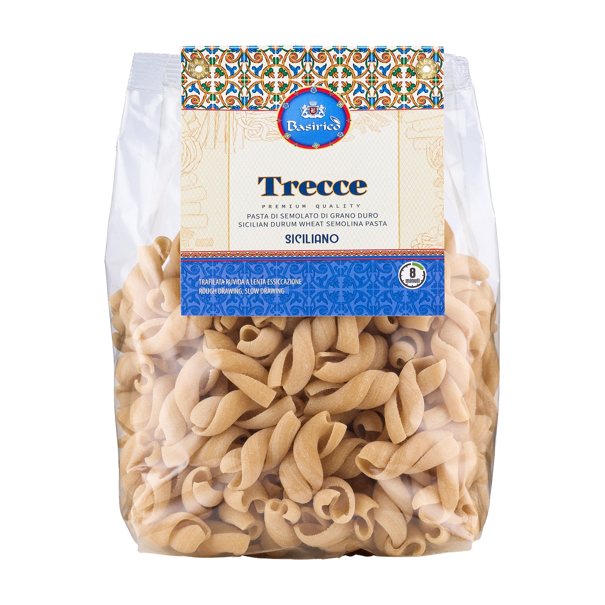 Basirico Trecce Pasta Siciliano