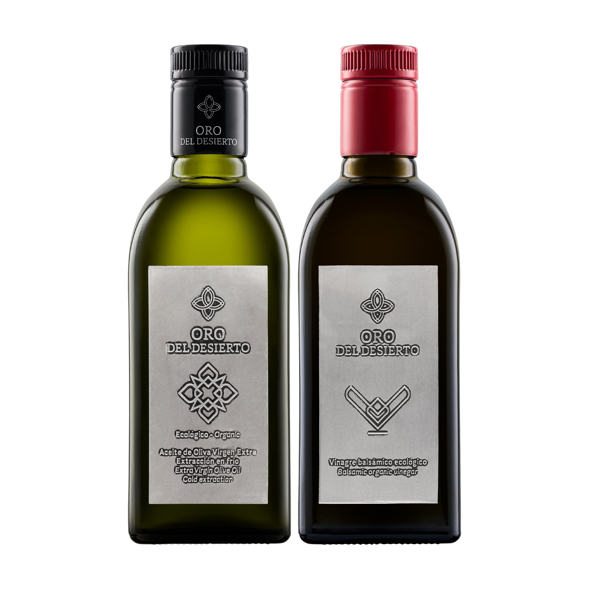 Oro del Desierto Organic Olive Oil & Balsamic Vinegar Set