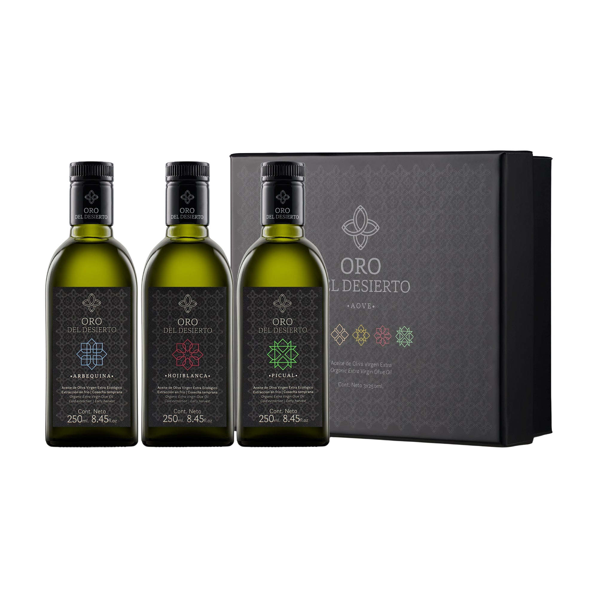 Oro del Desierto Organic Monocultivar Gift Set