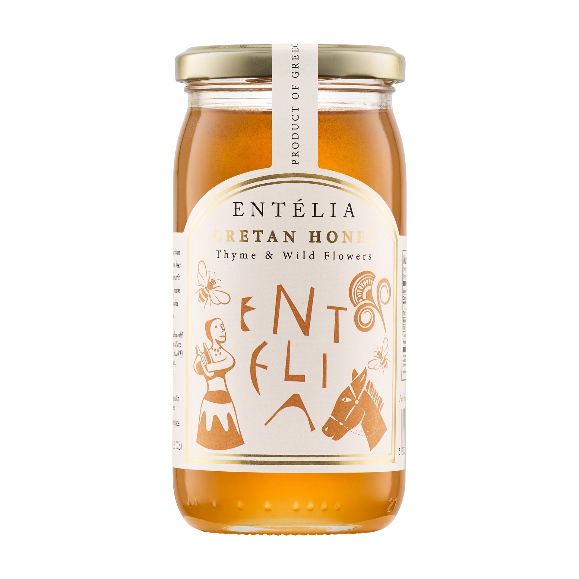 Entelia Thyme & Wild Flowers Cretan Honey