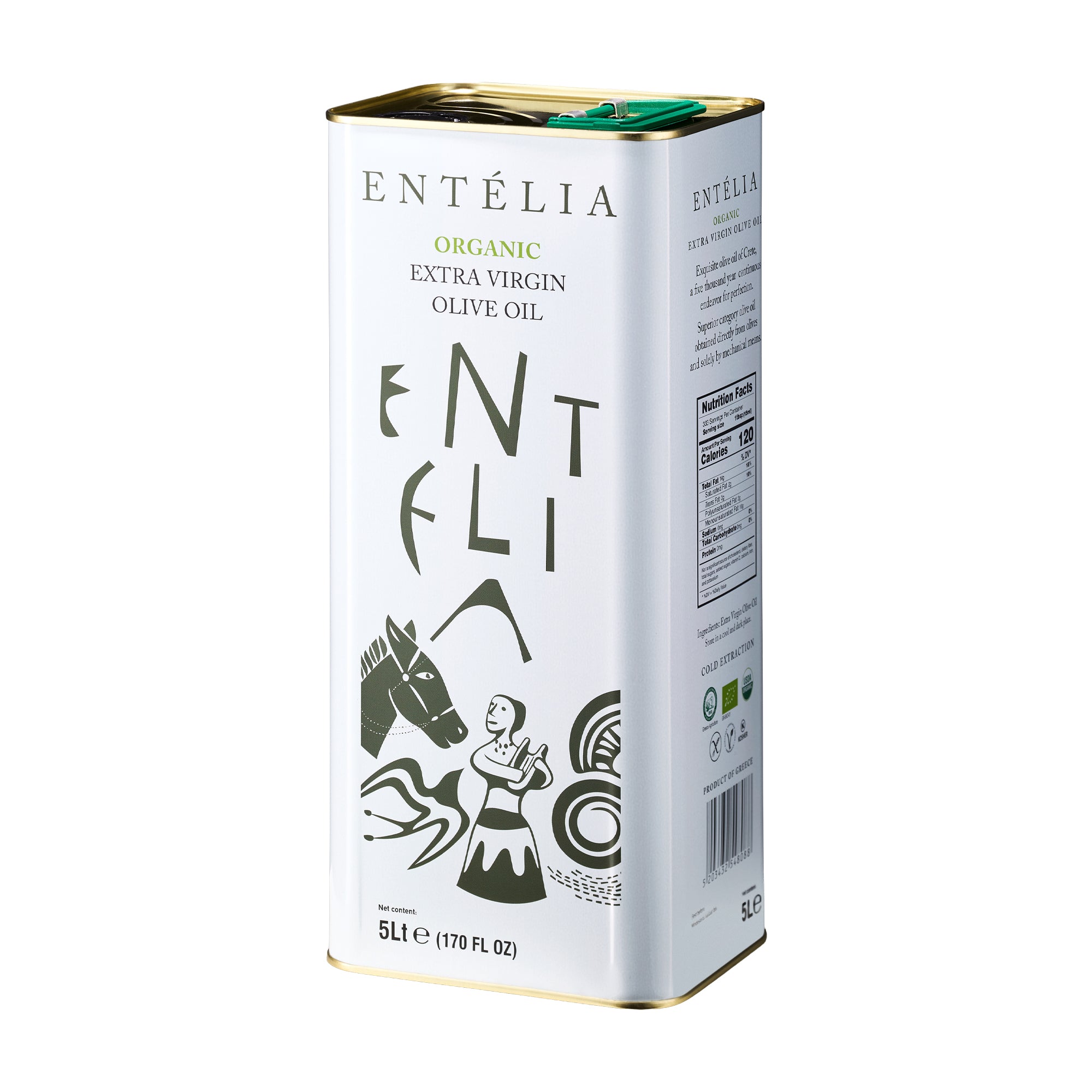 Entelia Organic 5L Tin