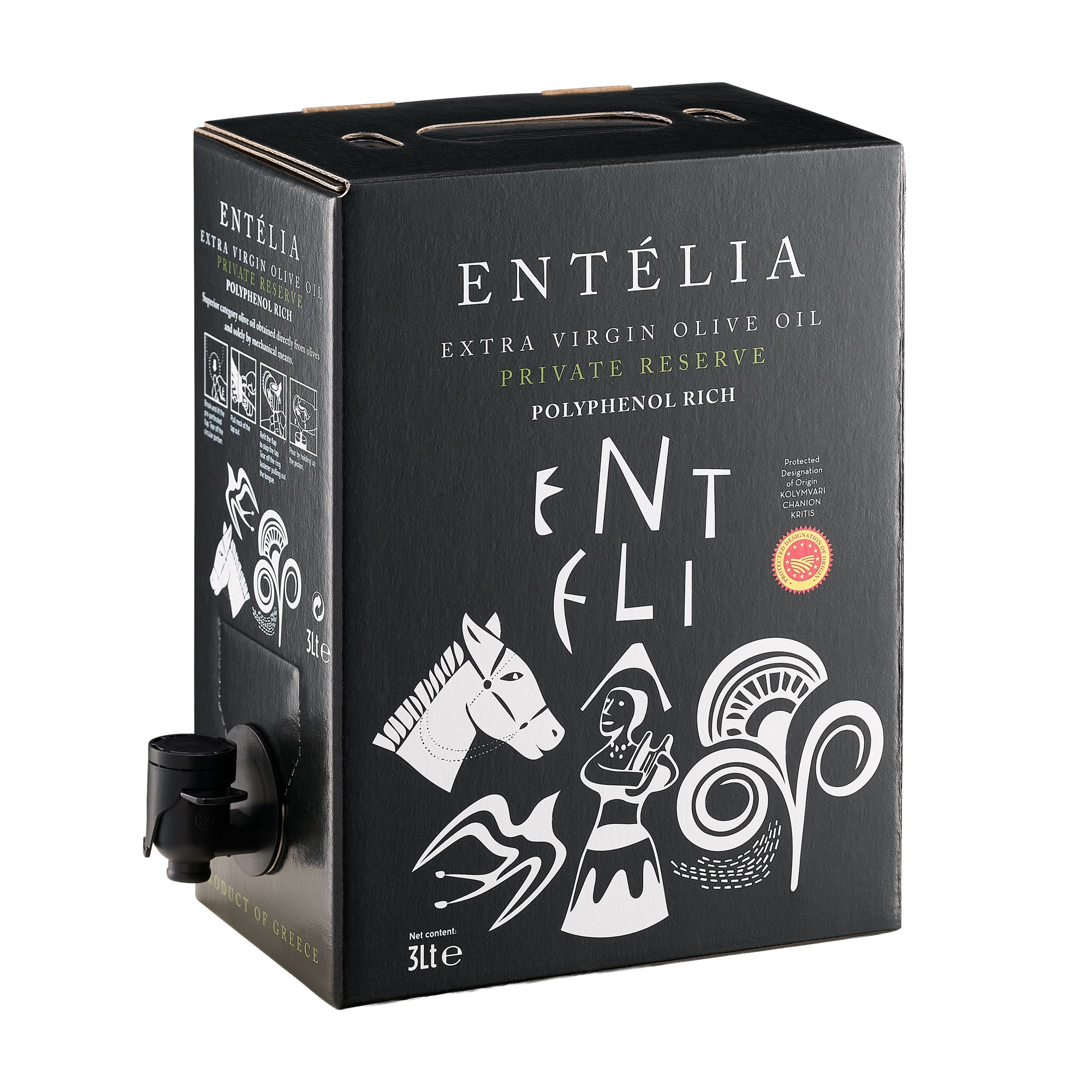 Entelia Private Reserve PDO Kolymvari 3L Bag-In-Box