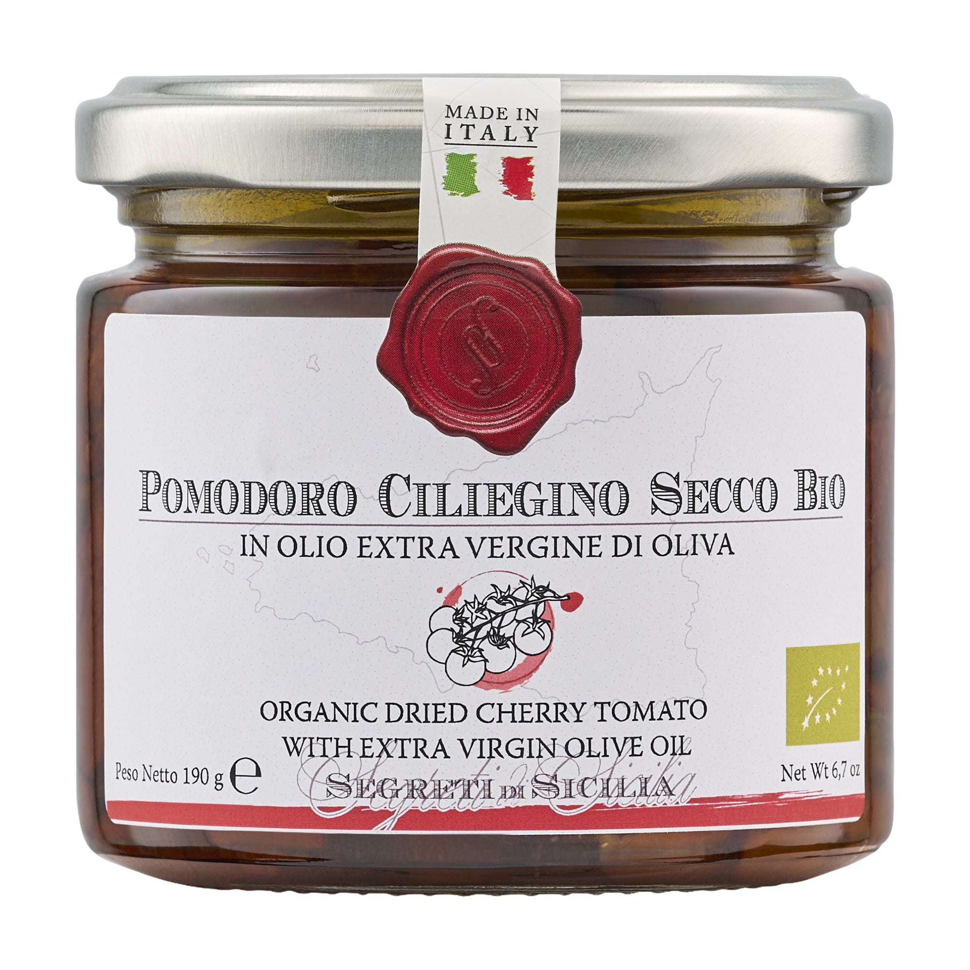 Frantoi Cutrera Organic Dried Cherry Tomatoes
