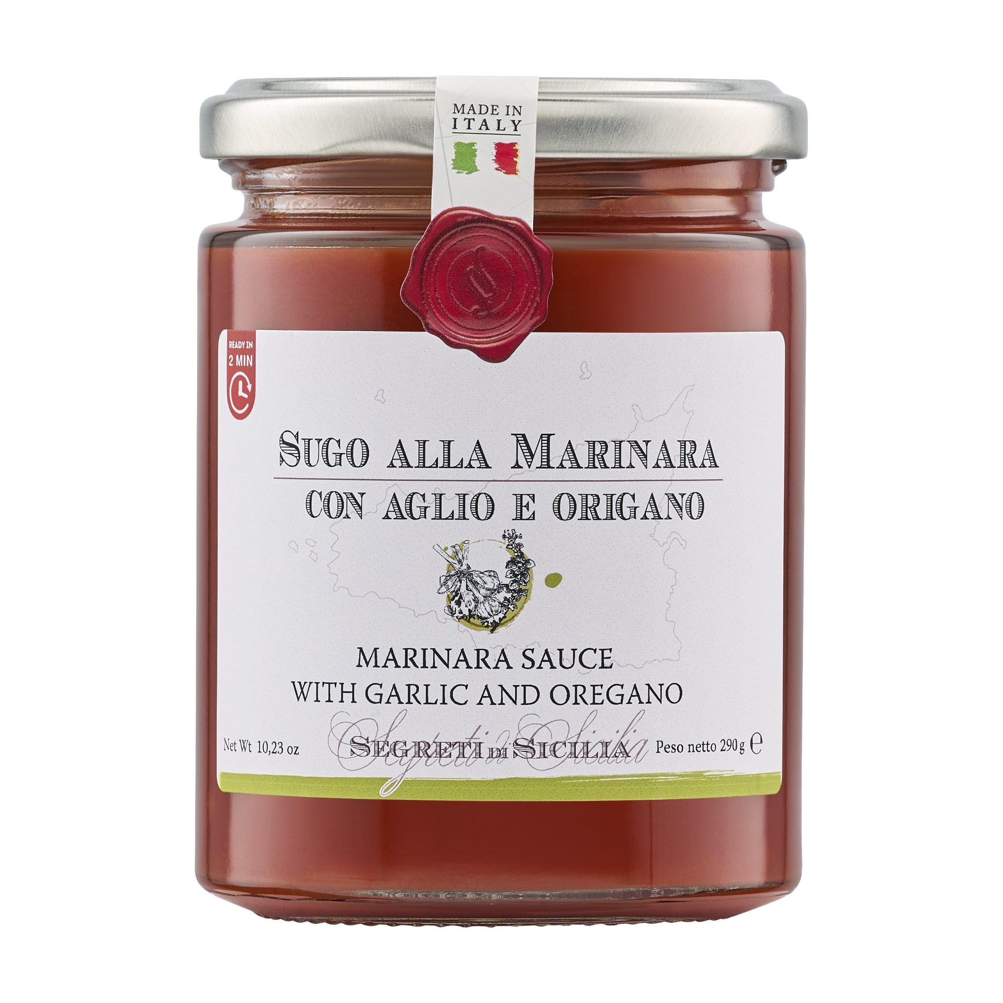Frantoi Cutrera Garlic & Oregano Tomato Sauce