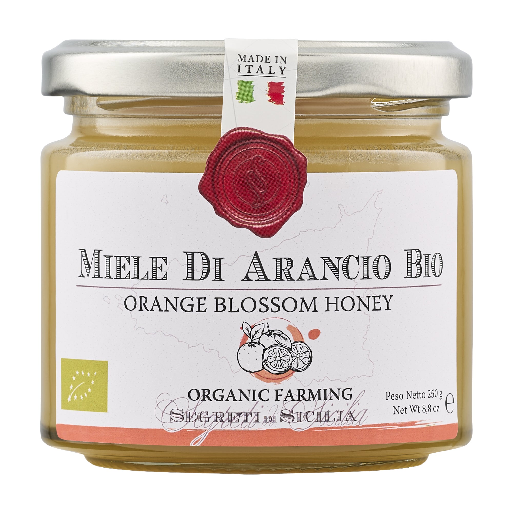 Frantoi Cutrera Organic Orange Blossom Honey