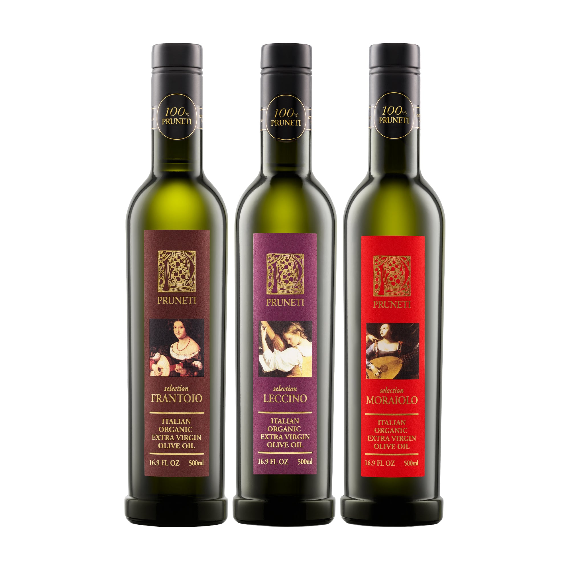 The Organic Monocultivar Trio by Pruneti