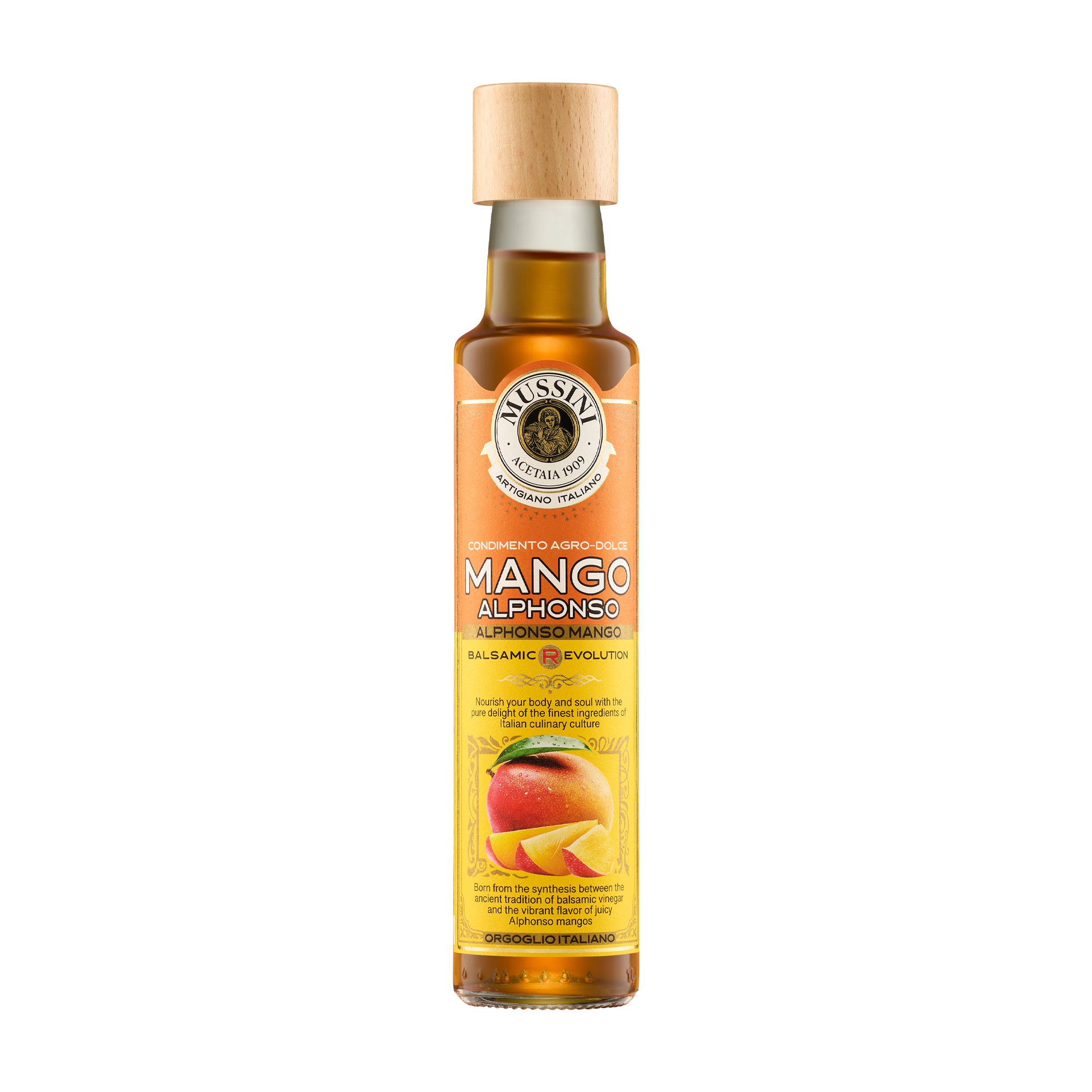 Mussini Balsamic R-Evolution Alphonso Mango Condiment