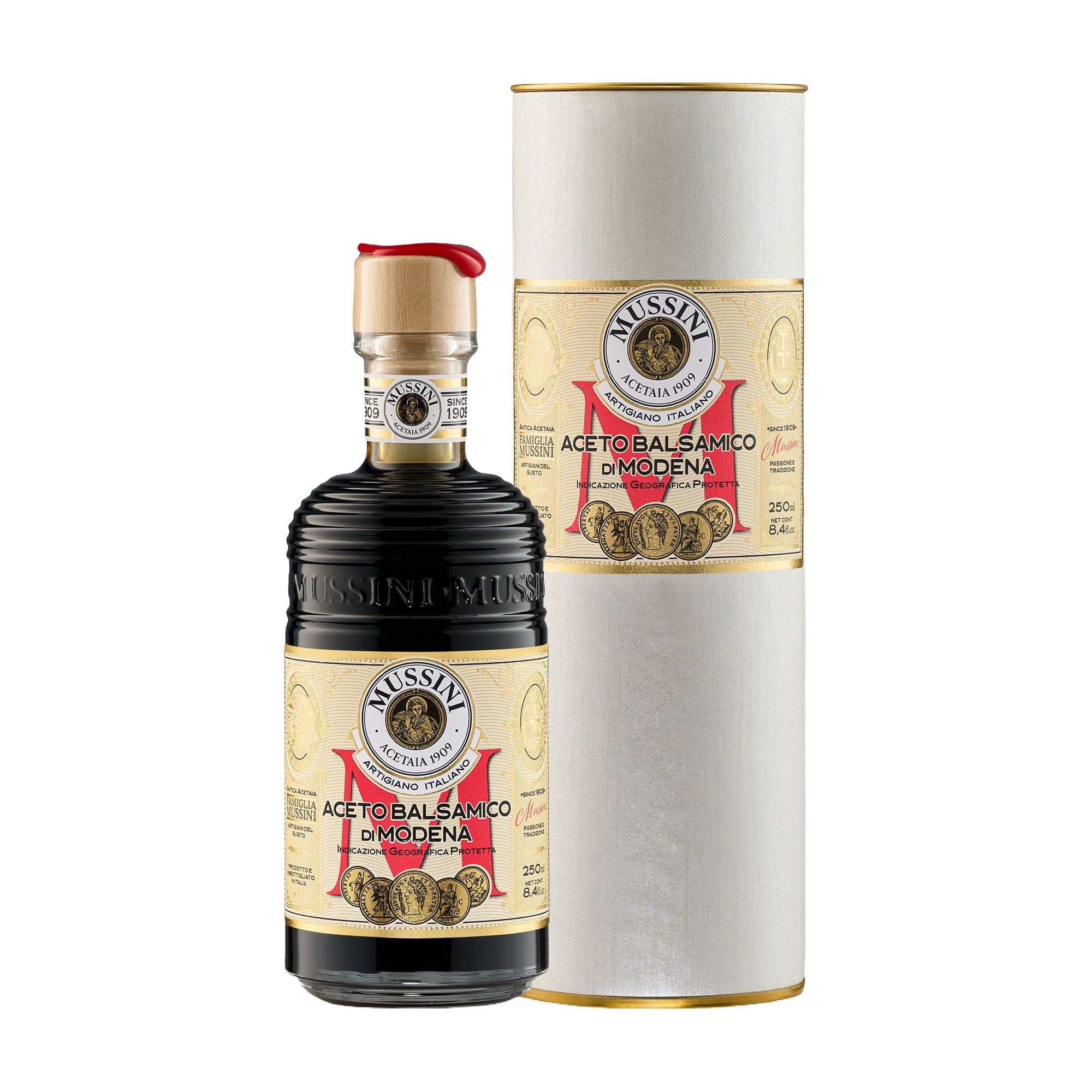 Mussini Belle Epoque 5 Medal Balsamic Vinegar of Modena IGP w/ Gift Tube