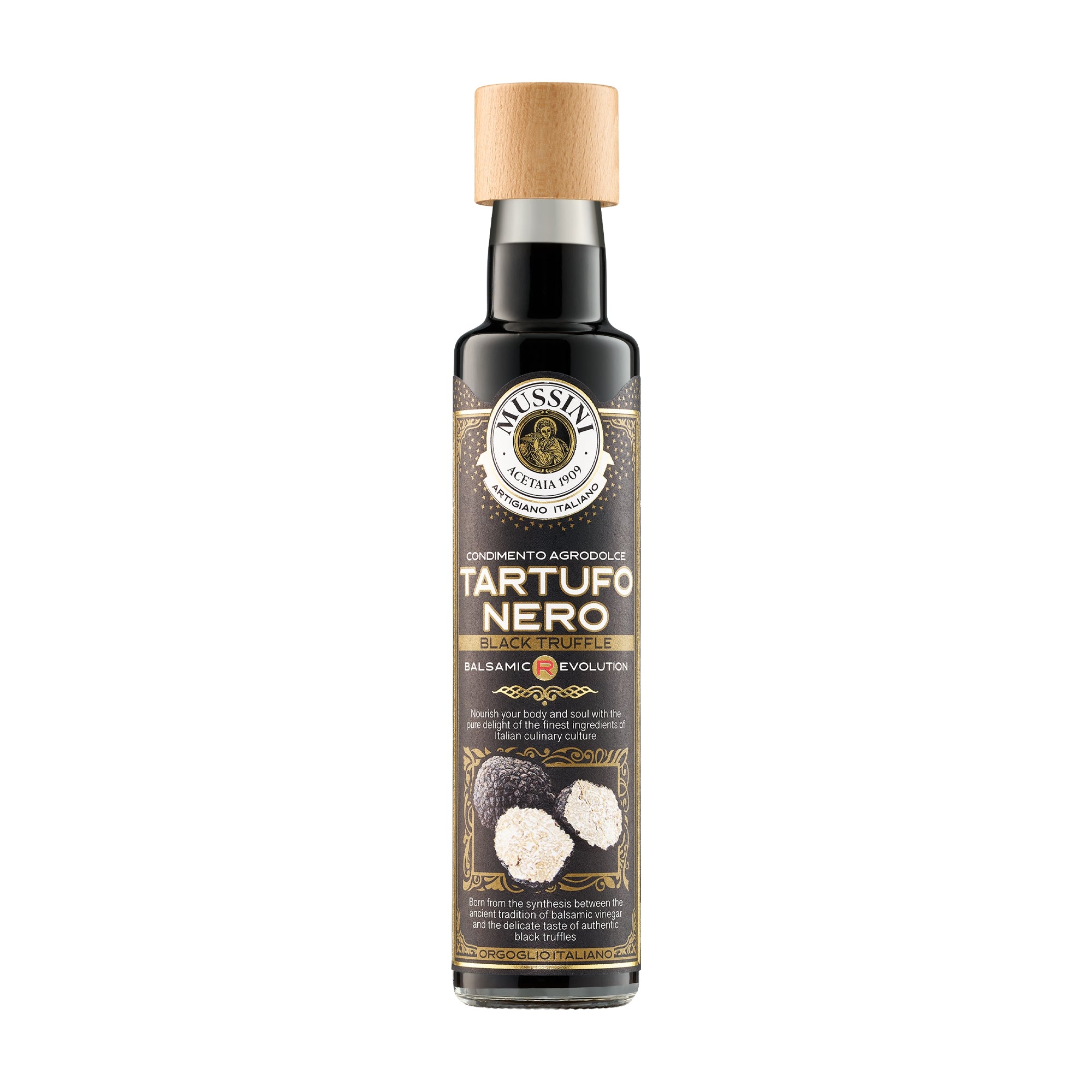 Mussini Balsamic R-Evolution Black Truffle Condiment